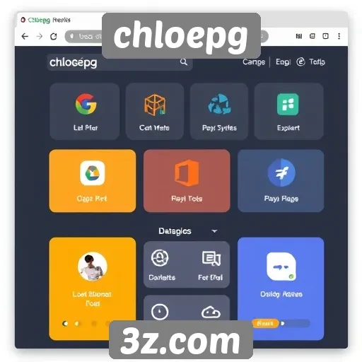 Interface do usuário do chloepg recebe atualizações significativas