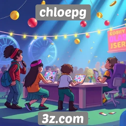 Explore a comunidade e eventos do site chloepg